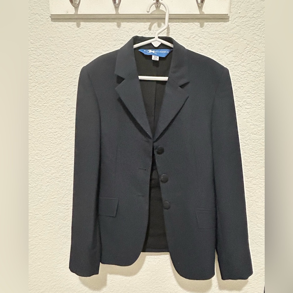 R.J. Classics Show Jacket. Size 12R. Navy.